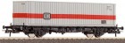 66265 Roco 2-axle Container car loaded with container DB